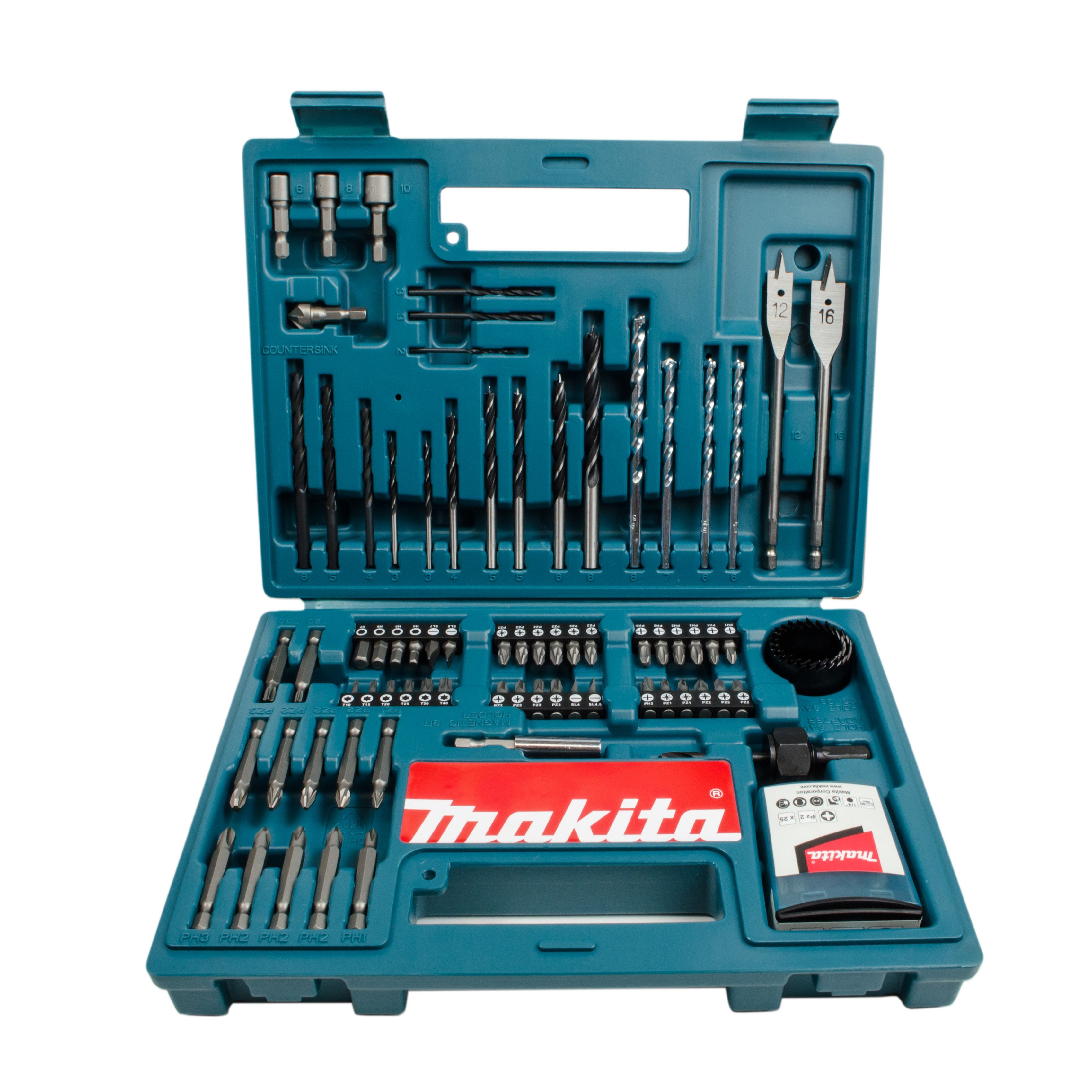 Makita Straight Mixed Drill screwdriver bit set (100 piece) B-53811