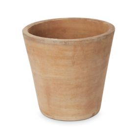 Mali Brown Terracotta Round Plant pot (Dia)35cm