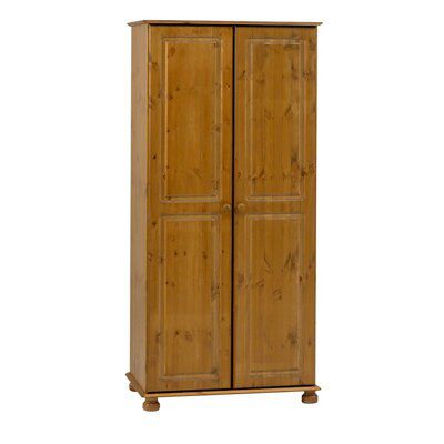 Malmo Pine effect Pine Double Wardrobe (H)1853mm (W)883mm (D)570mm