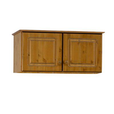 Malmo Scandinavian Stained Pine 2 Door Top box (H)416mm (W)883mm (D)570mm