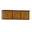 Malmo Scandinavian Stained Pine 3 Door Top box (H)416mm (W)1296mm (D)570mm
