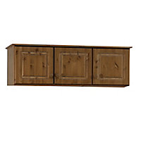 Malmo Stained Pine 3 Door Top box (H)416mm (W)1296mm (D)570mm
