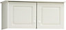 Malmo White 2 Door Top box (H)416mm (W)883mm (D)570mm