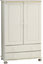 Malmo White 2 Drawer Double Wardrobe (H)1376mm (W)883mm (D)480mm