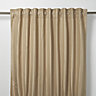 Mandlay Beige Spotted stripe Unlined Pencil pleat Curtain (W)167cm (L)183cm, Single