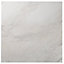 Manhattan Grey Matt Stone Porcelain Tile, Pack of 3, (L)600mm (W)600mm