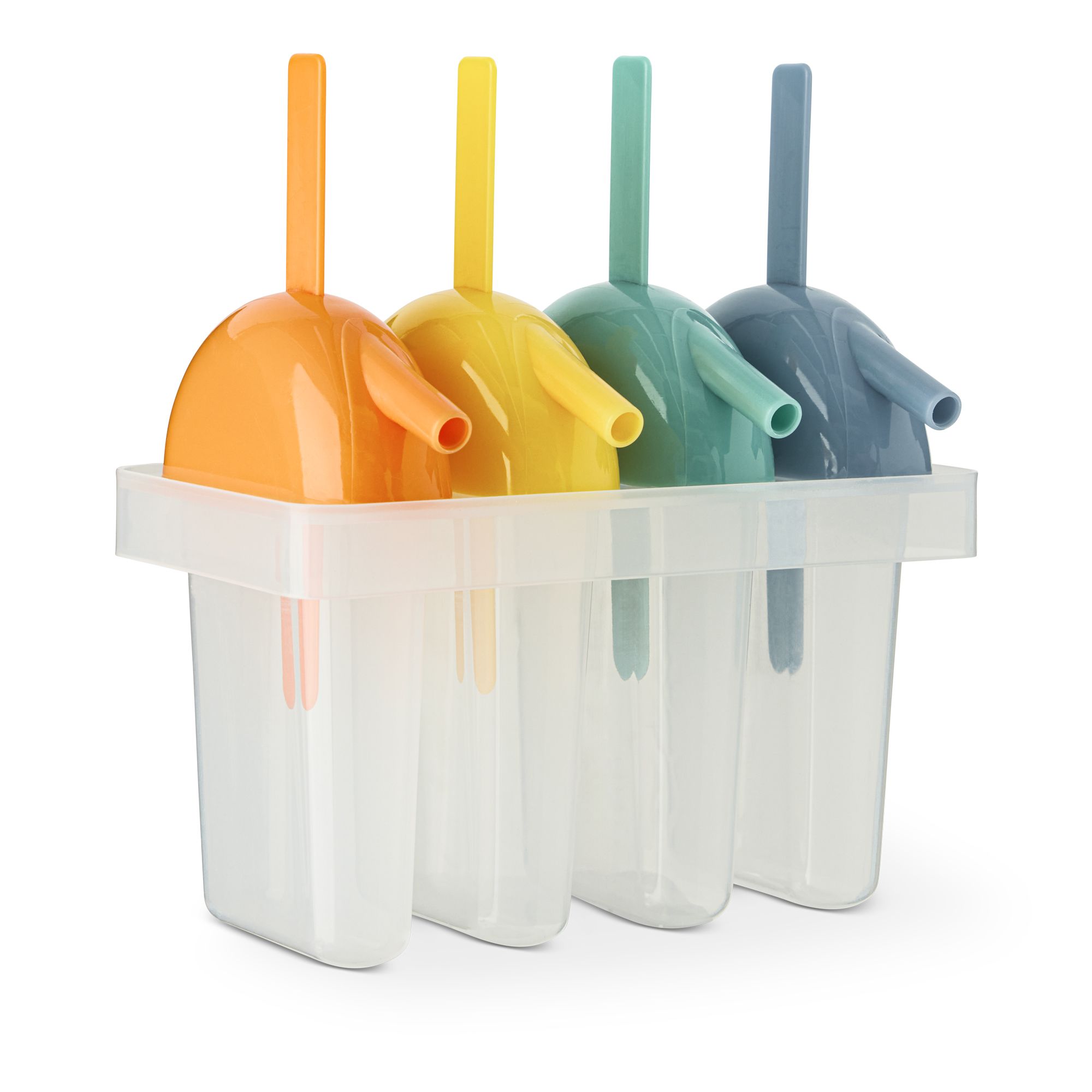 Manna Multi-colour Plastic Non-stackable Ice lolly mould