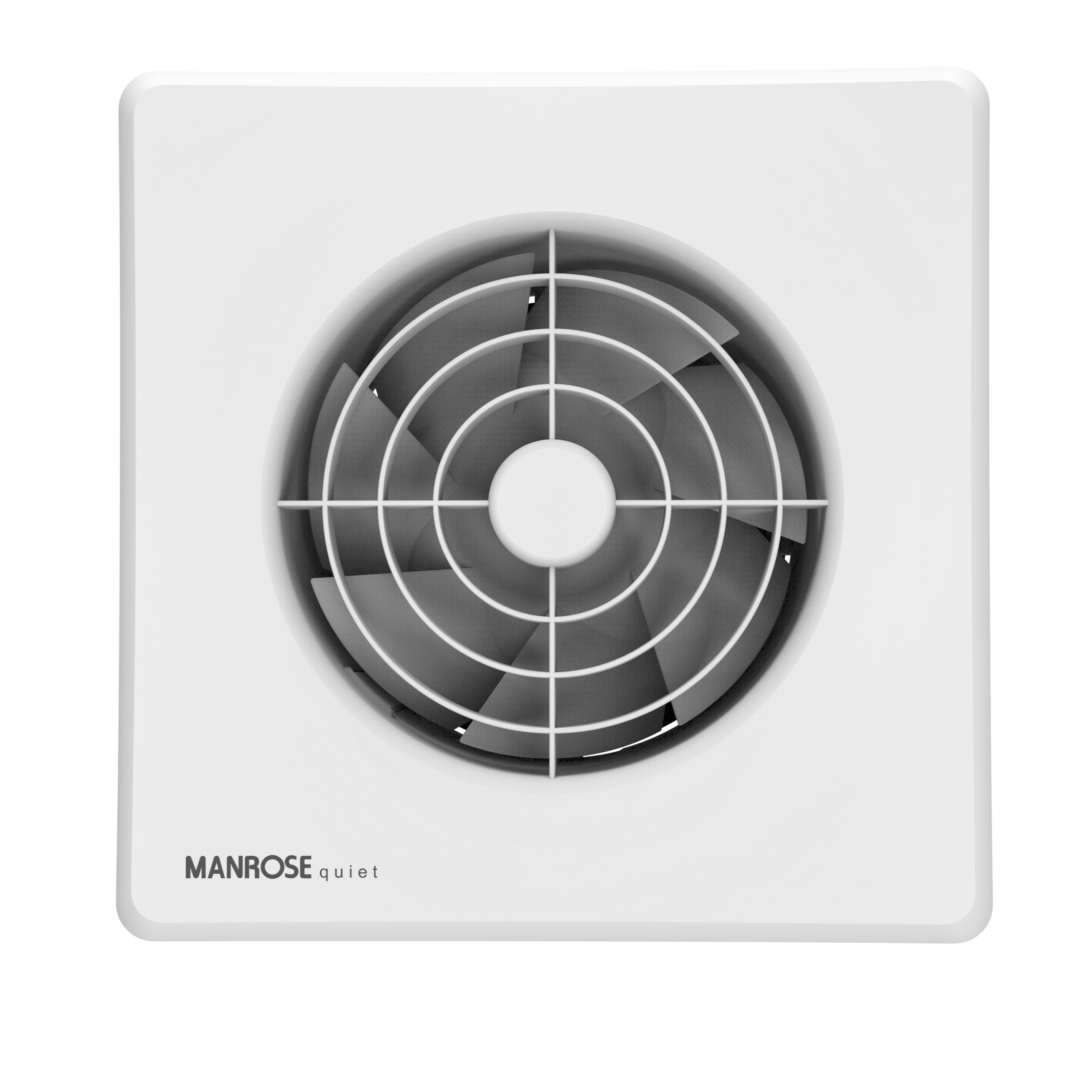 Manrose Bathroom Extractor fan (Dia)100mm - QF100T