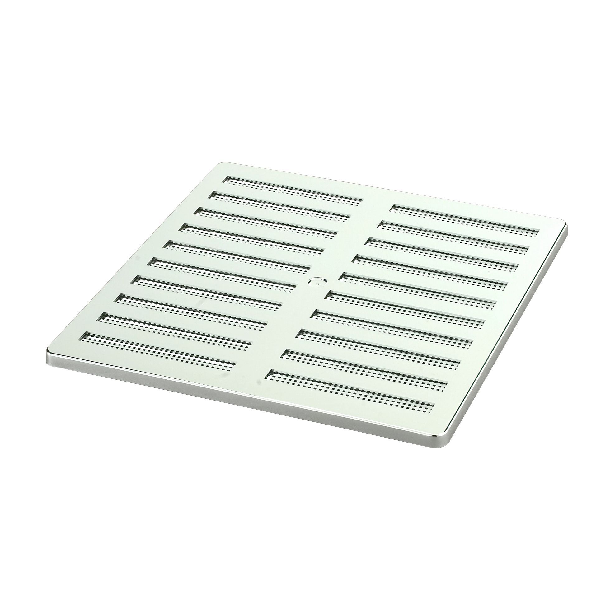 Manrose Chrome effect Rectangular Adjustable vent & Fly screen V1820C ...