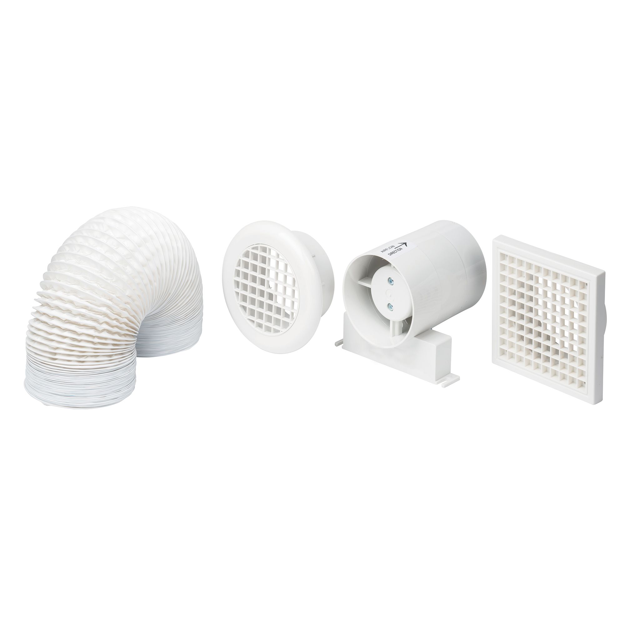 Manrose VDISF100T Bathroom Shower fan kit 98mm