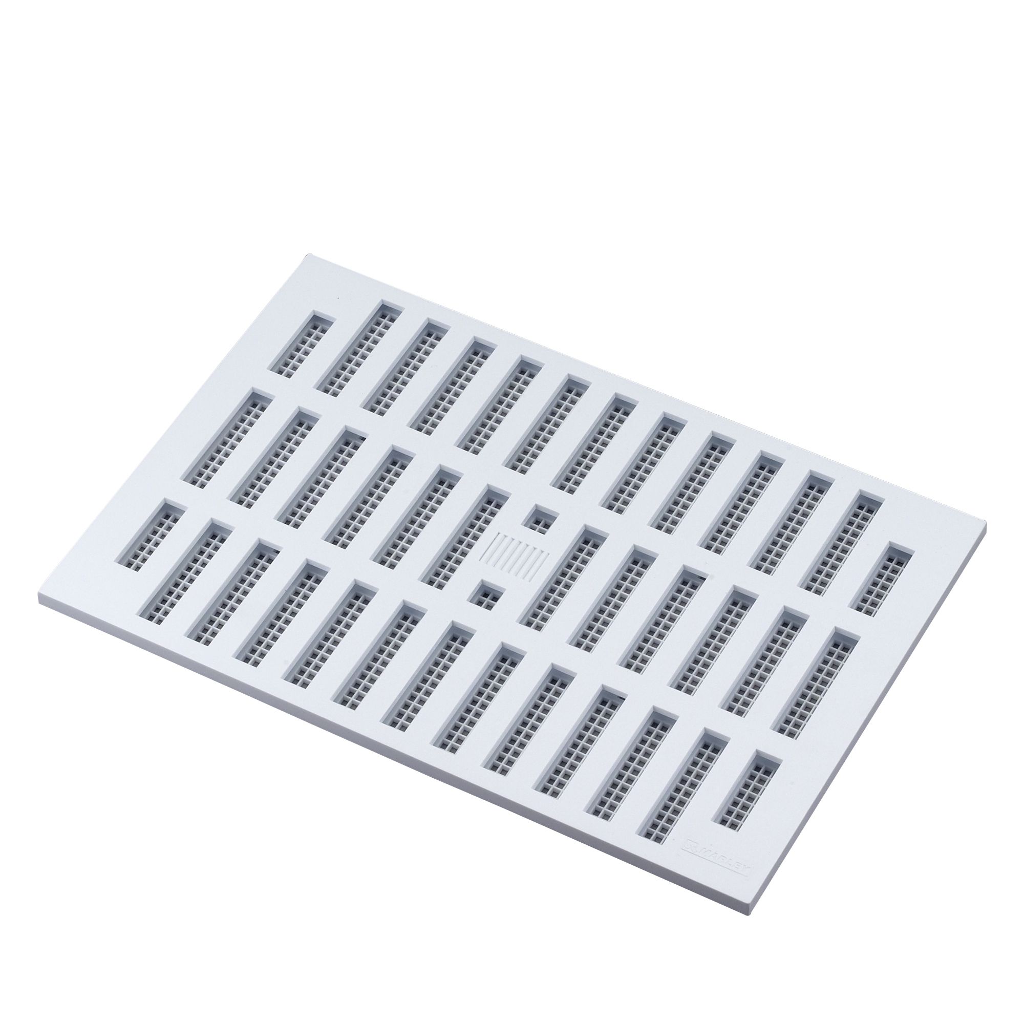 Manrose White effect White Rectangular Adjustable vent & Fly screen V1810, (H)152mm (W)229mm