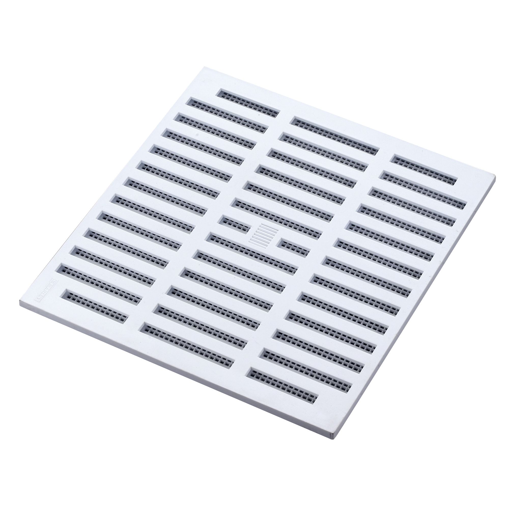 Manrose White effect White Rectangular Adjustable vent & Fly screen V1820, (H)229mm (W)229mm