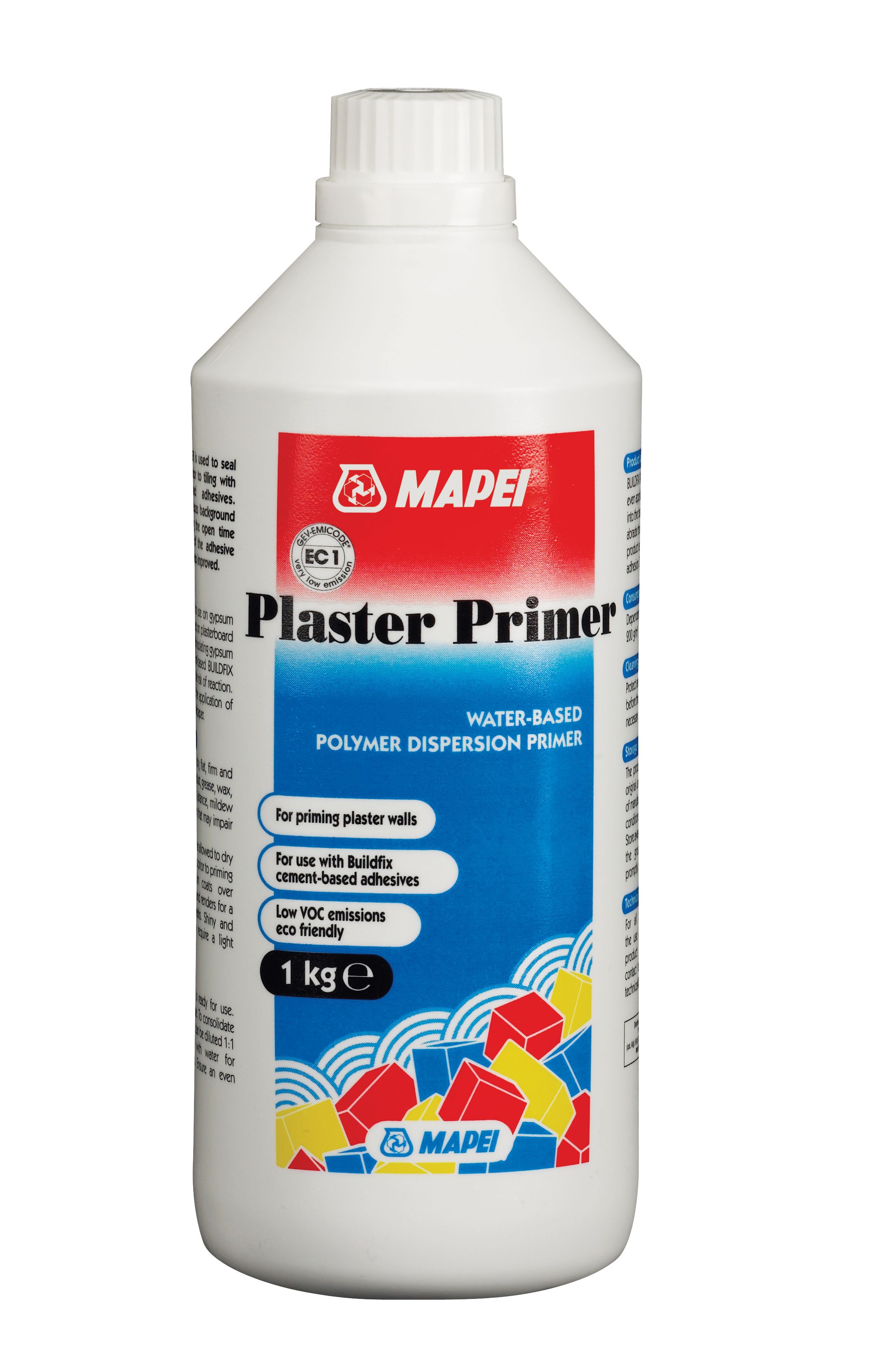 Mapei Clear Plaster primer, 1L, 1kg Jerry can