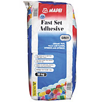 Mapei Fast set Grey Tile Adhesive, 20kg