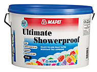 Mapei Ultimate shower proof Ready mixed Cream Tile Adhesive, 15kg