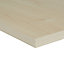 Maple effect Fully edged Furniture board, (L)0.8m (W)300mm (T)18mm