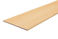 Maple effect Semi edged Chipboard Furniture board, (L)2.5m (W)300mm (T)18mm