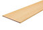 Maple effect Semi edged Chipboard Furniture board, (L)2.5m (W)600mm (T)18mm