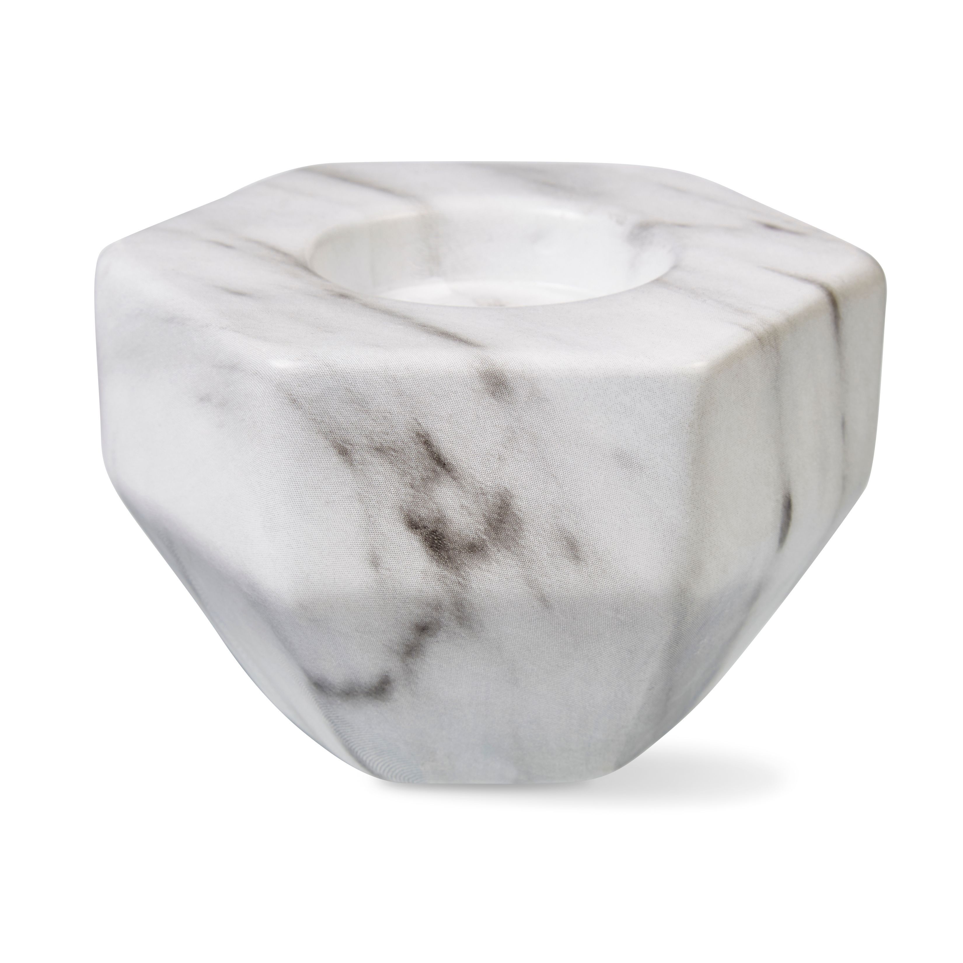 Marble Tealight candle holder DIY at B&Q