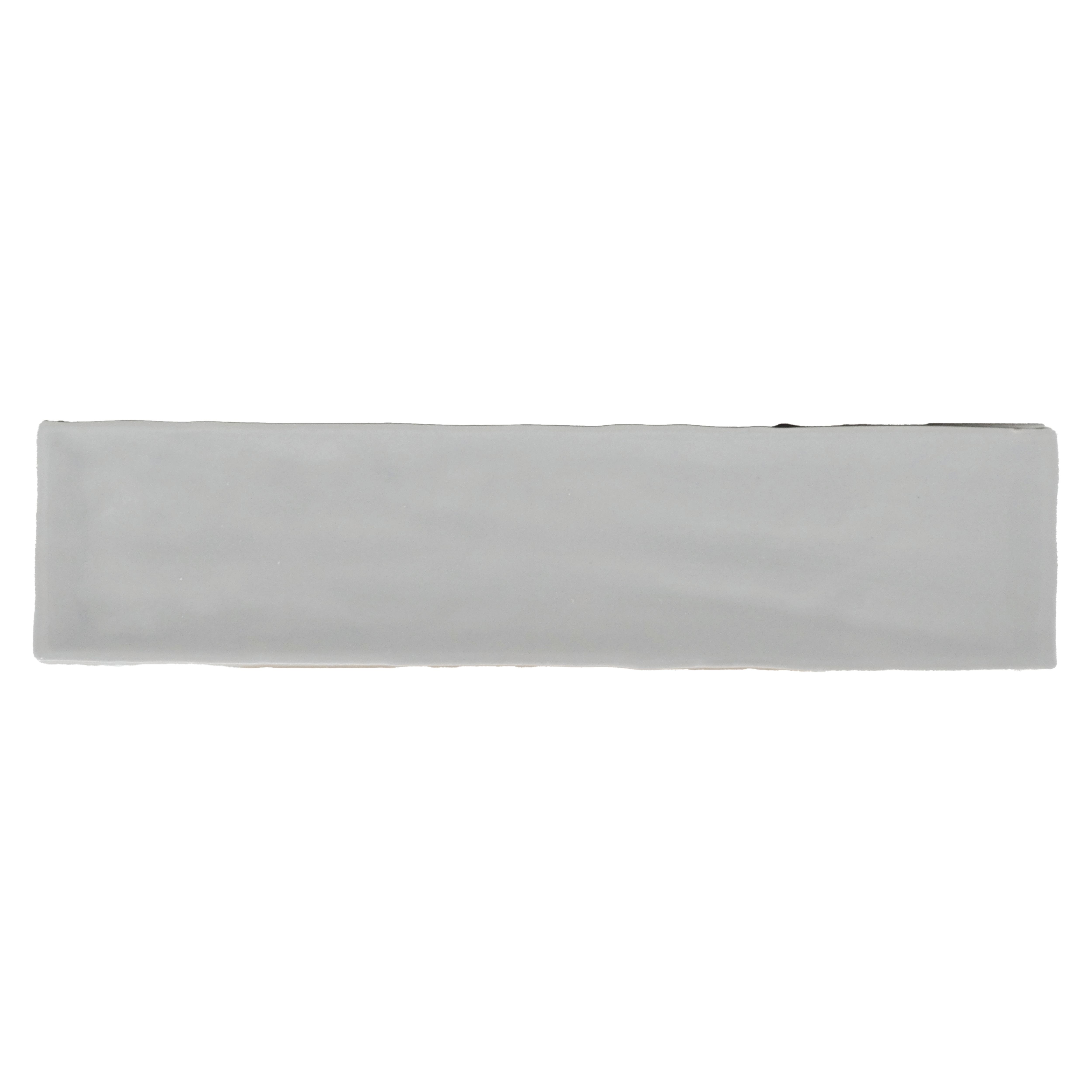 Maremar Pebble Grey Gloss Textured Ceramic Indoor Wall tile, Pack of 28, (L)260mm (W)65mm