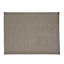 Marinette Saint-Tropez Astone Gasoline Cotton Tile Bath mat (L)500mm (W)700mm