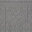 Marinette Saint-Tropez Astone Light grey Cotton Tile Bath mat (L)500mm (W)700mm