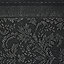 Marinette Saint-Tropez Platinum Black Cotton Floral Bath mat (L)500mm (W)700mm