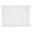 Marinette Saint-Tropez Platinum White Cotton Floral Bath mat (L)500mm (W)700mm