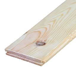Maritime pine Floorboard (L)2m (W)140mm (T)21mm, Pack of 5