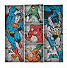 Marvel Retro comic book Multicolour Canvas art, Pack of 5