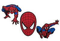Marvel Spiderman Red Self-adhesive Wall sticker (L)300mm (W)300mm