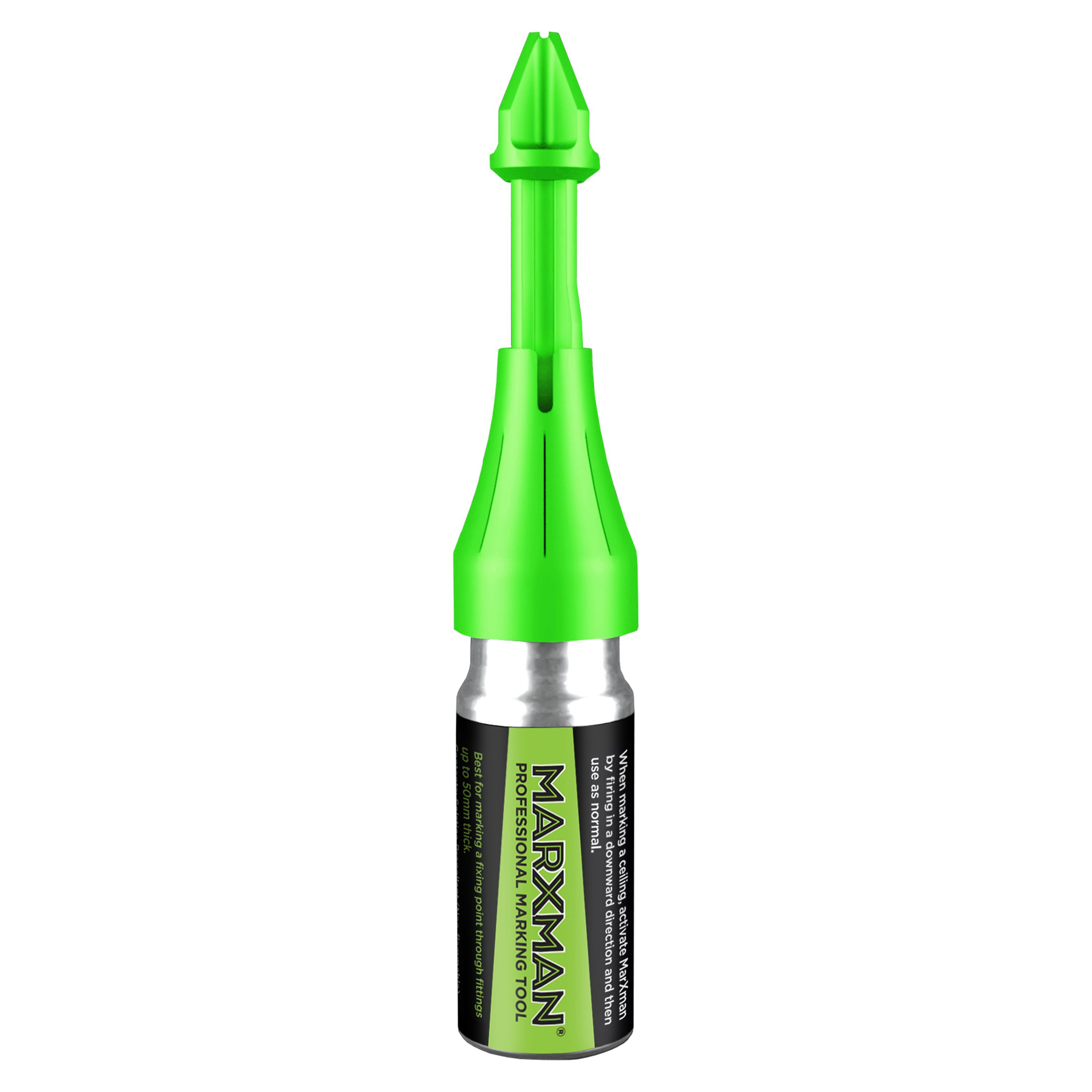 Marxman Fluorescent green Non-permanent Chalk marking tool