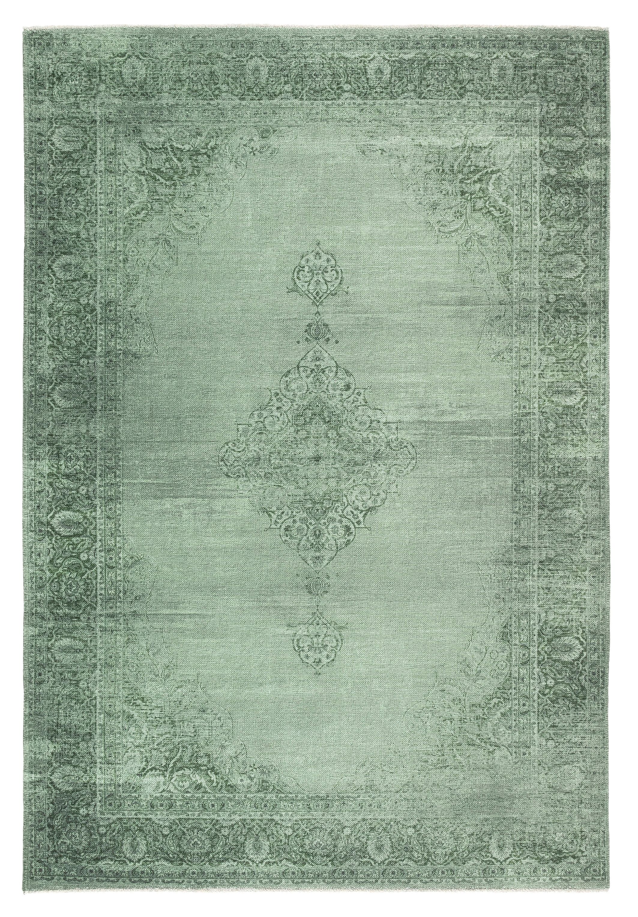Mary Lou Green Traditional Rug 225cmx155cm | DIY at B&Q