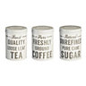 Mason Cash 1L Grey Tea, coffee & sugar canister, Set of 3