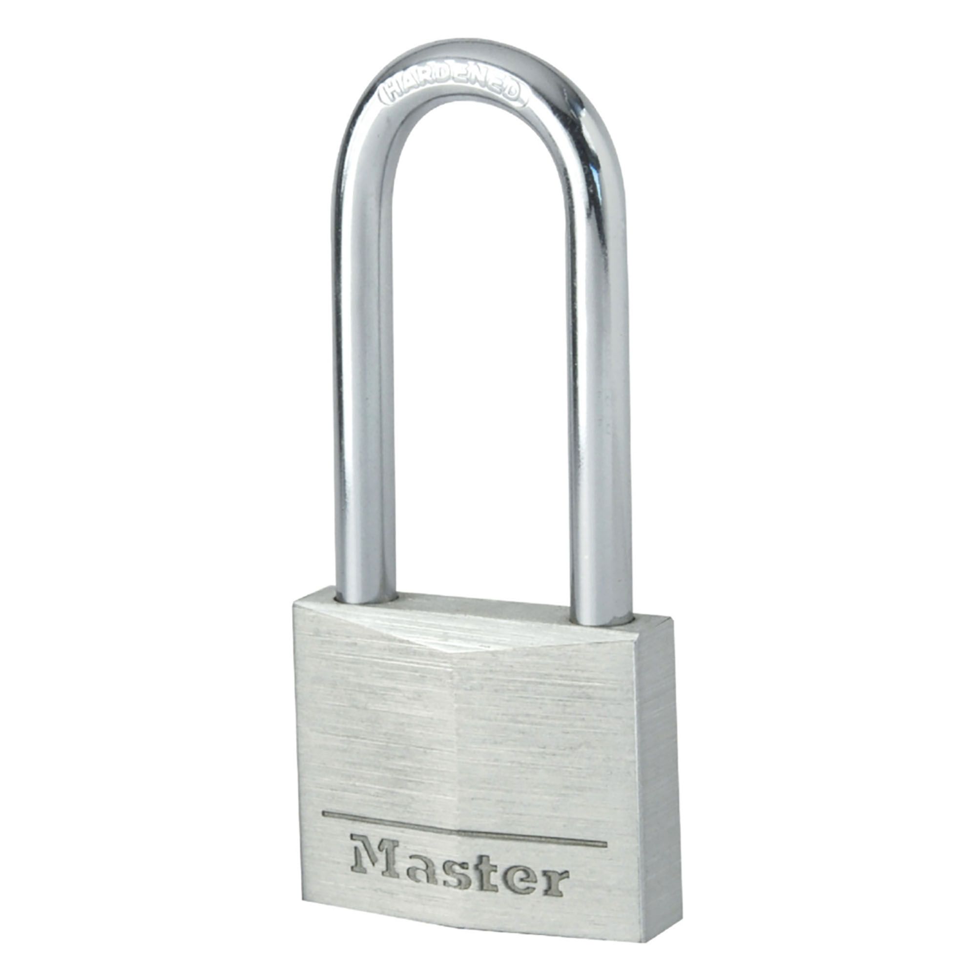 Master Lock Aluminium Hardened steel Open shackle Padlock (W)40mm