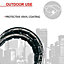 Master Lock Black Steel Motorbike Cable lock (L)2m