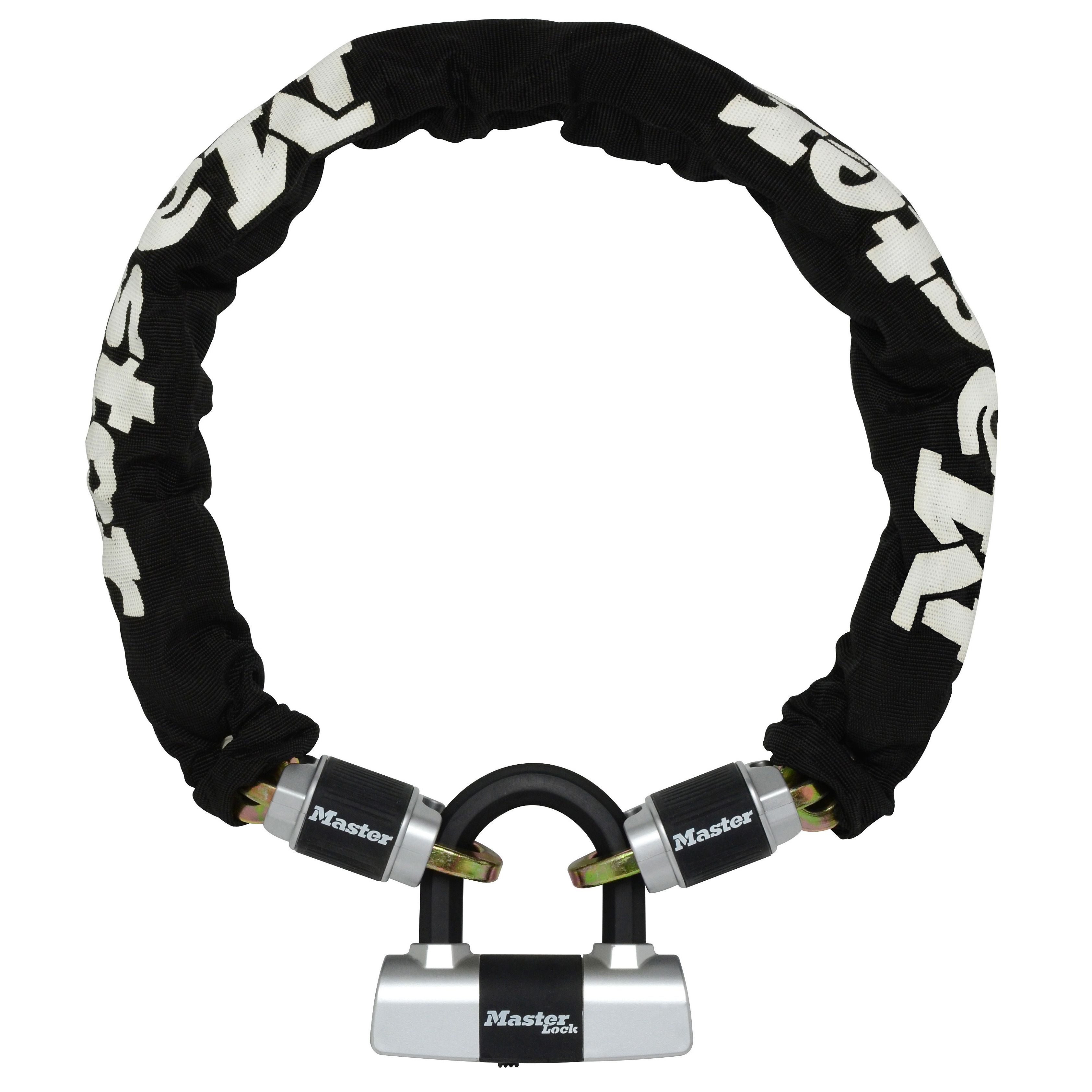 Master Lock Criterion Black Steel Chain, (L)1m (Dia)10mm