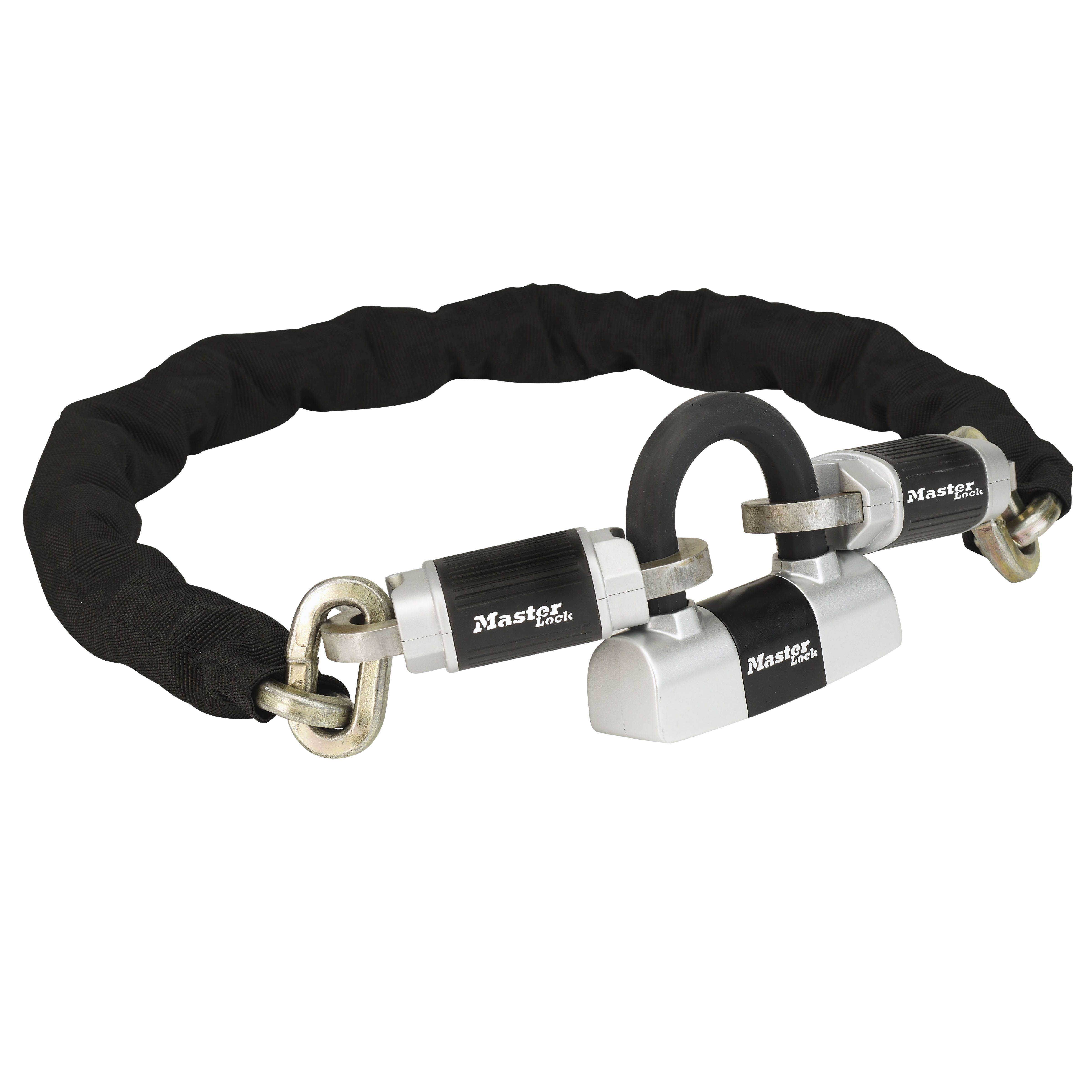 Master Lock Criterion Black Steel Chain, (L)1m (Dia)10mm