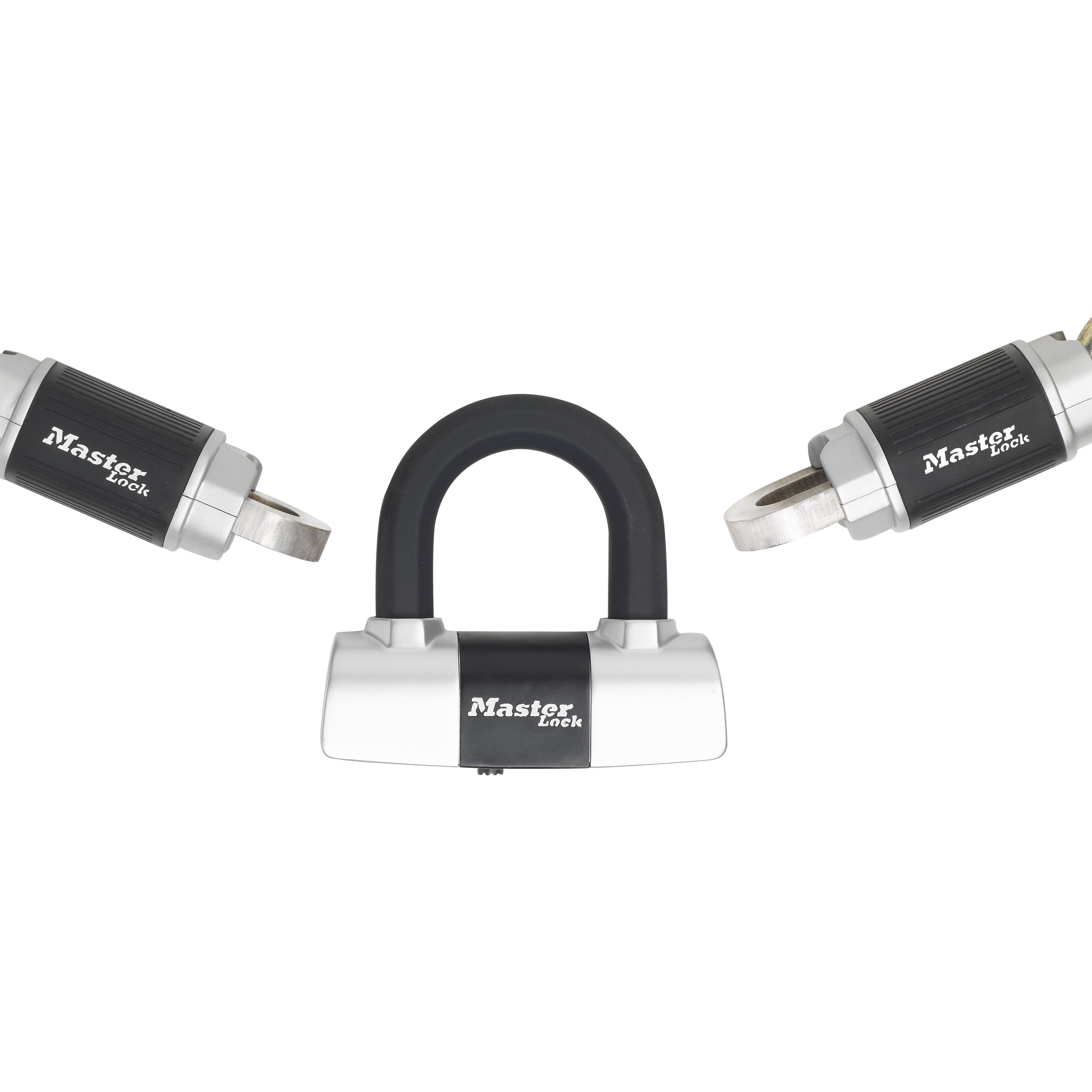Master Lock Criterion Black Steel Chain, (L)1m (Dia)10mm