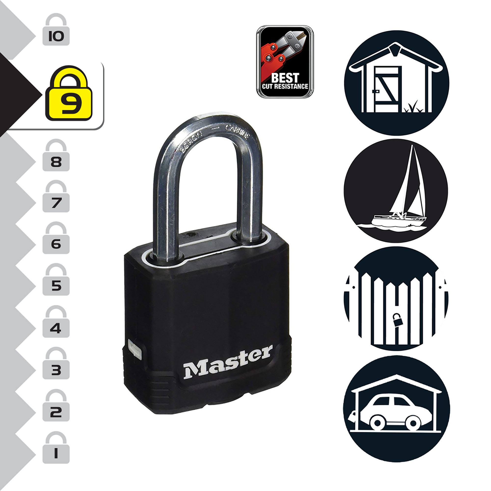 Best heavy duty best sale padlock