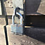 Master Lock Excell Heavy duty Laminated Steel Black Medium Open shackle Padlock (W)64mm