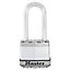 Master Lock Excell Heavy duty Laminated Steel Long shackle Padlock (W)45mm