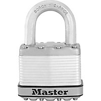 Master Lock Excell Heavy duty Laminated Steel Medium Padlock (W)50mm