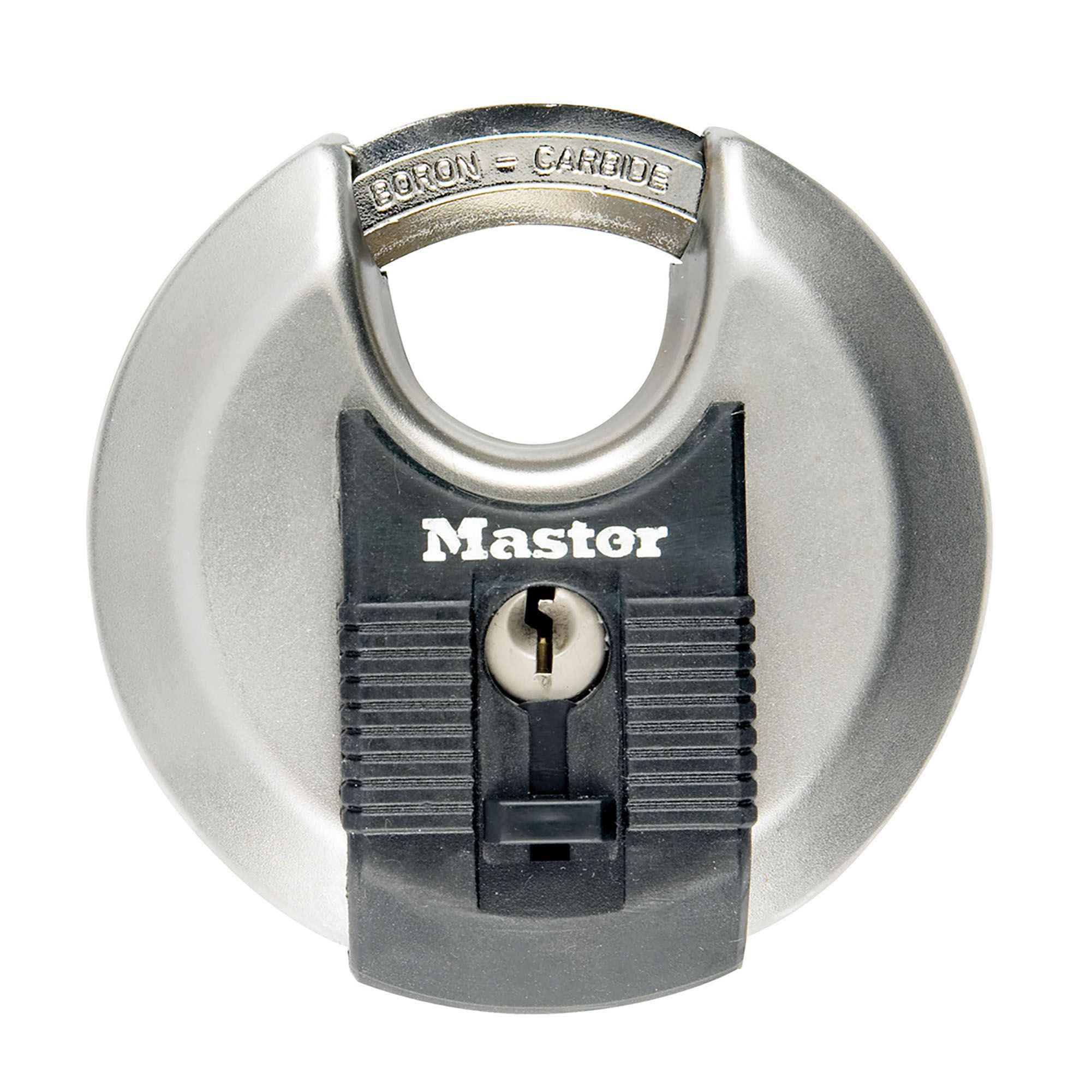 Master Lock Heavy Duty Outdoor Shrouded Padlock with Key, 2-3/4 in. Wide  M40XKADCCSEN - The Home Depot