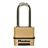Master Lock Excell Open shackle Combination Padlock (W)51mm