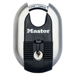Master Lock Excell Steel Cylinder Closed shackle Padlock (W)59mm