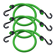 Master Lock Green Bungee cord, (L)0.8m