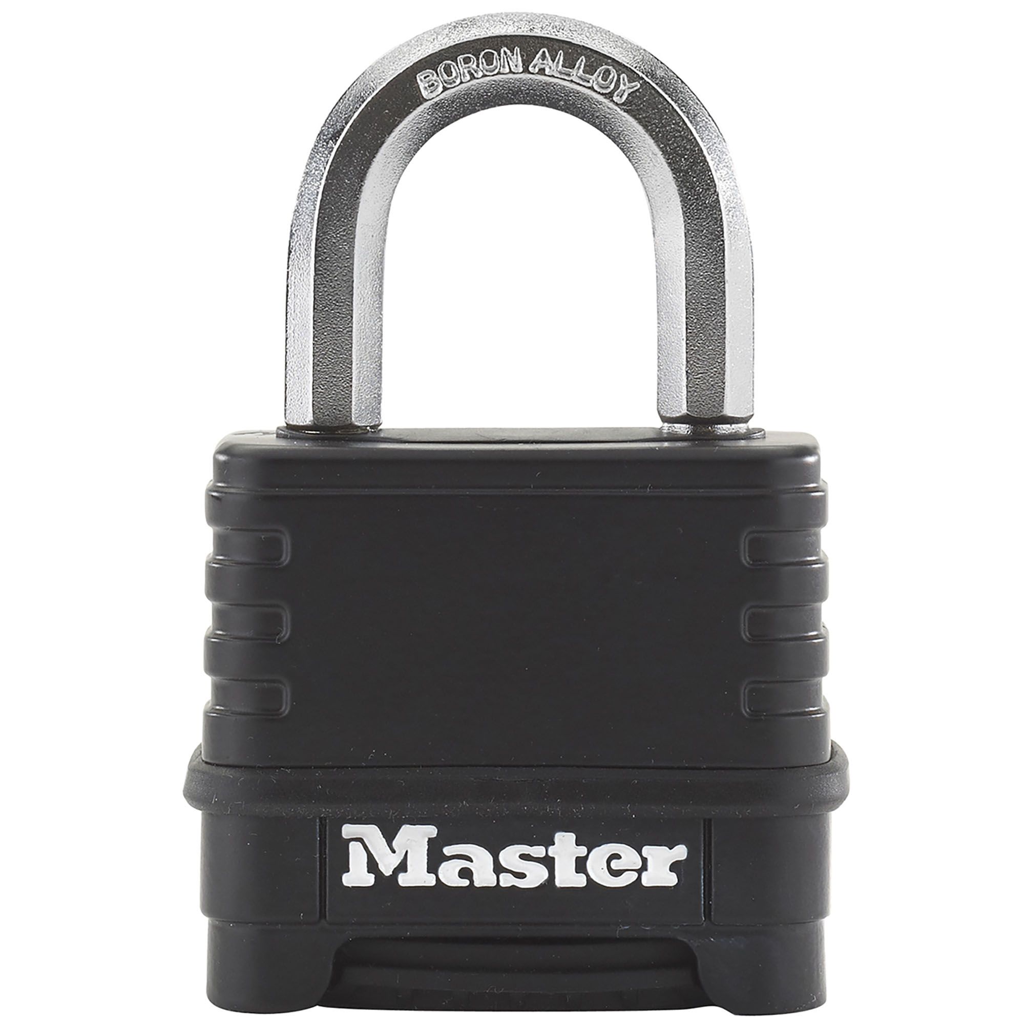 Master Lock Weather tough Black Zinc Combination Padlock (H)46mm (W)57mm