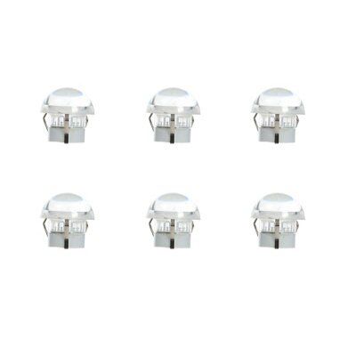 Masterlite Clear Mains-powered LED Cabinet light IP20, Pack of 6