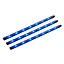 Masterlite Mains-powered Blue LED Strip light kit IP20 (L)0.25m, Pack of 3